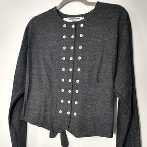 Tapemeasure New York Wool Blend Blouse Size M